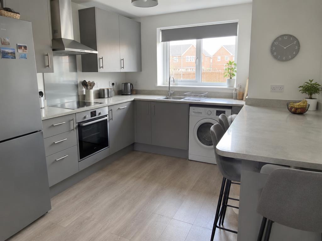 Clean, practical contractor accommodation interior for teams staying in Birmingham
